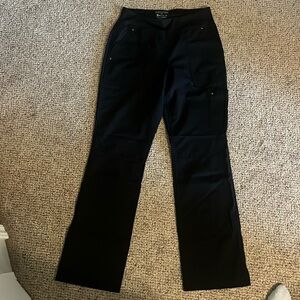 Black Purple Label Scrub Bottoms